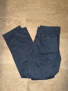 St. John's Bay Navy Flat-Front Chino Pants